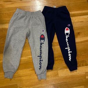 TWO FOR 1!! Champion boys joggers!!